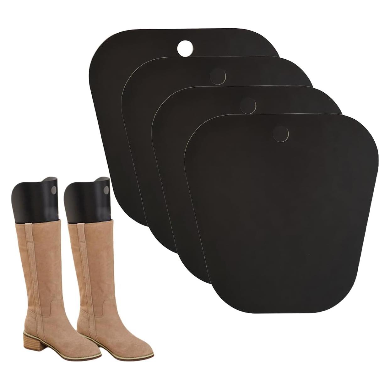 Inserts para Botas Negras 10 Pulgadas Happyupcity - 4 Piezas