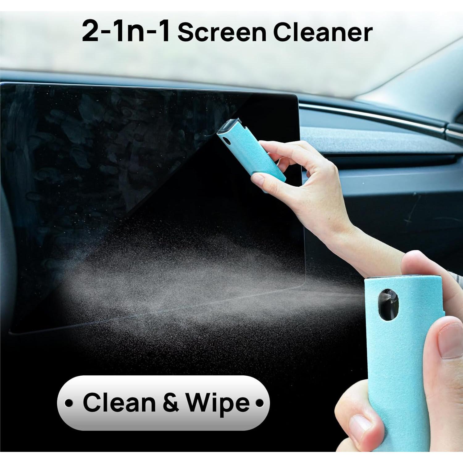 Kit de limpieza interior TEBASIC 8 piezas para Tesla Model 3/Y/S/X