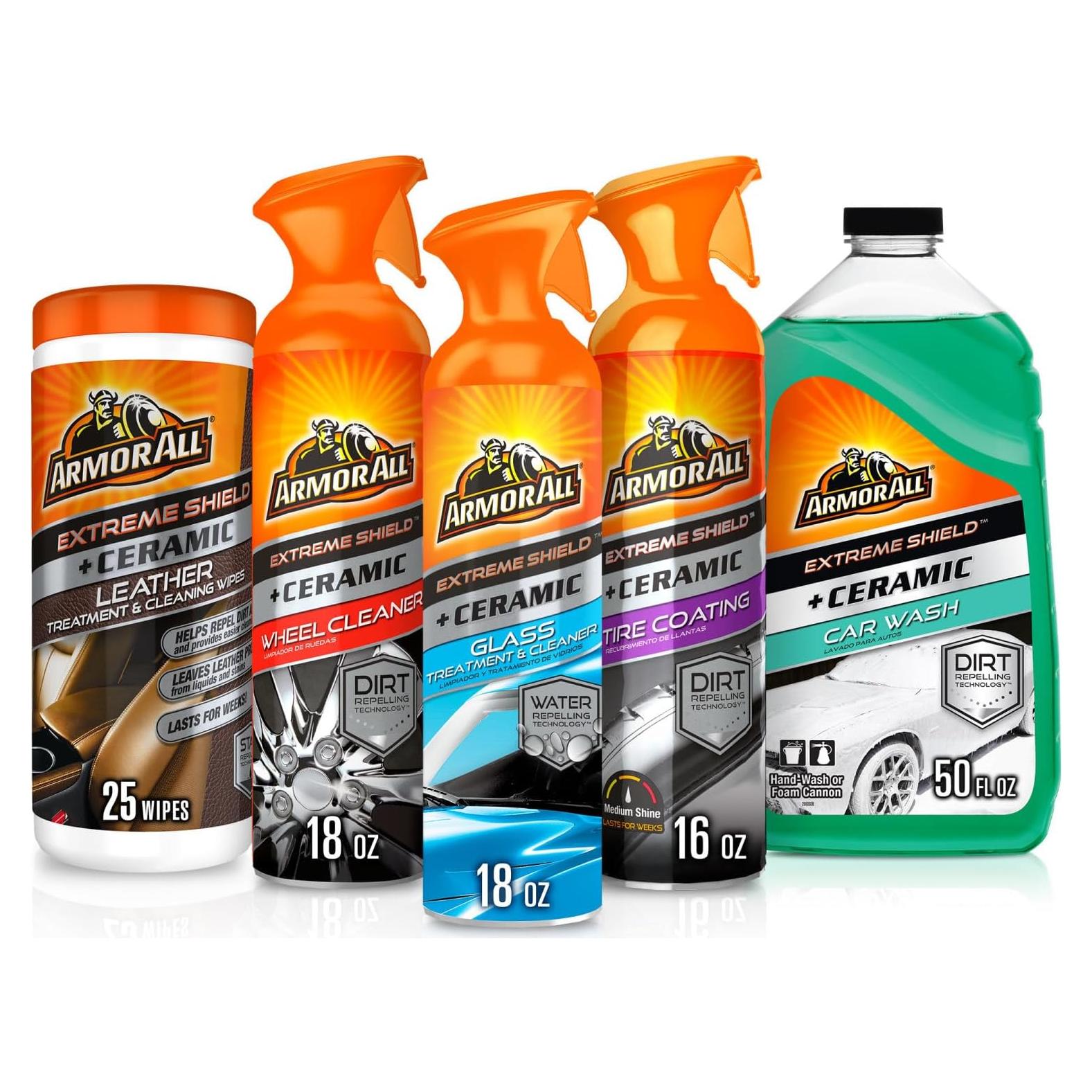 Kit de Cuidado de Auto Exterior Armor All 5 Piezas Cerámico