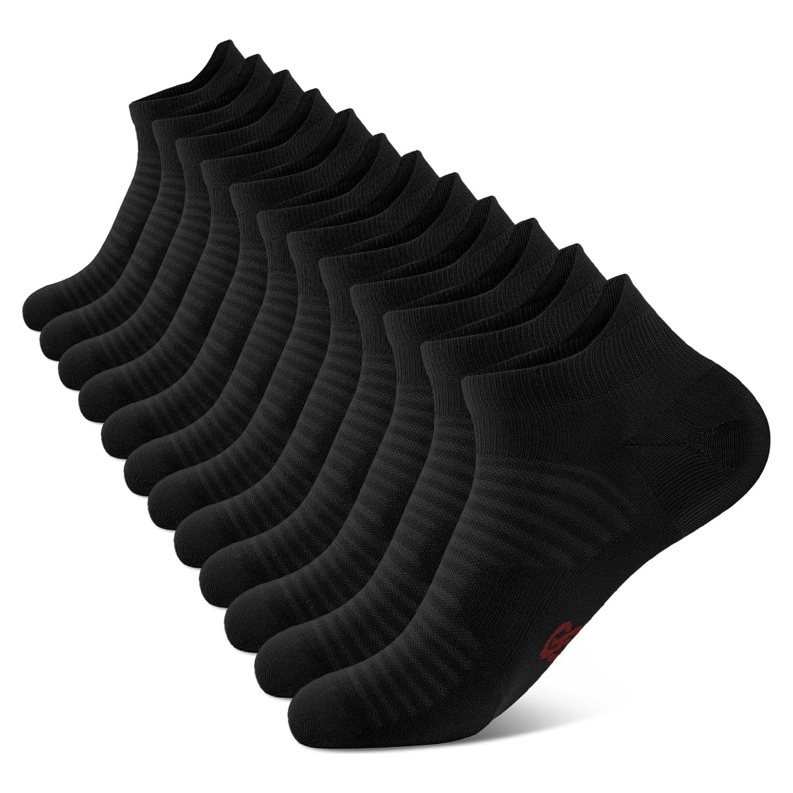 Calcetines de Compresión Cortos PAPLUS para Correr - 6 Pares