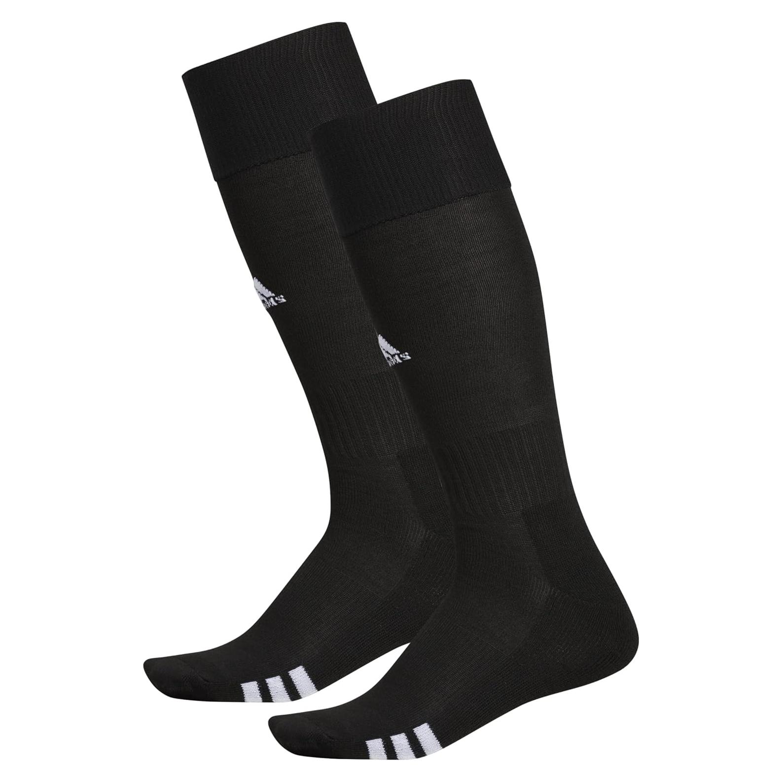 Calcetines de Compresión adidas Rivalry OTC Negro/Blanco - 2 Pares