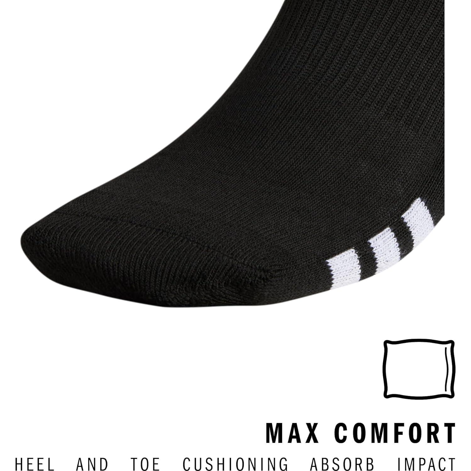 Calcetines de Compresión adidas Rivalry OTC Negro/Blanco - 2 Pares