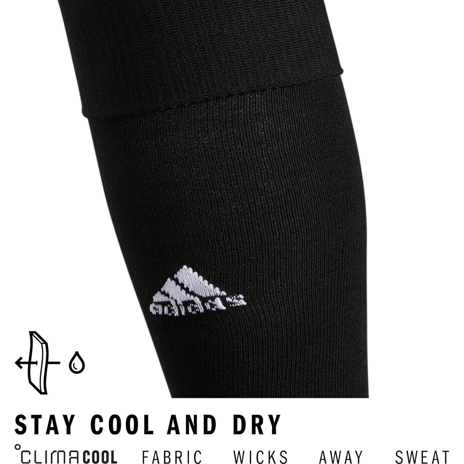 Calcetines de Compresión adidas Rivalry OTC Negro/Blanco - 2 Pares