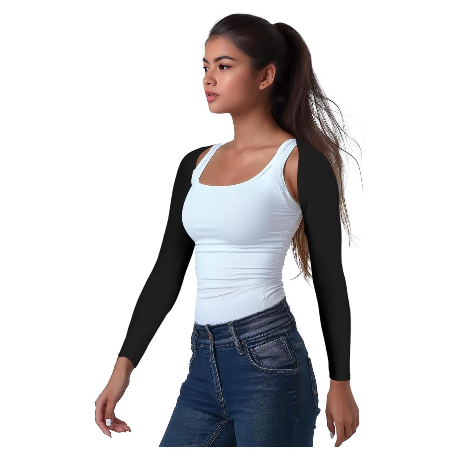 Mangas de Enfriamiento UV para Mujeres Sun Shawl - Protección Solar UPF 50+