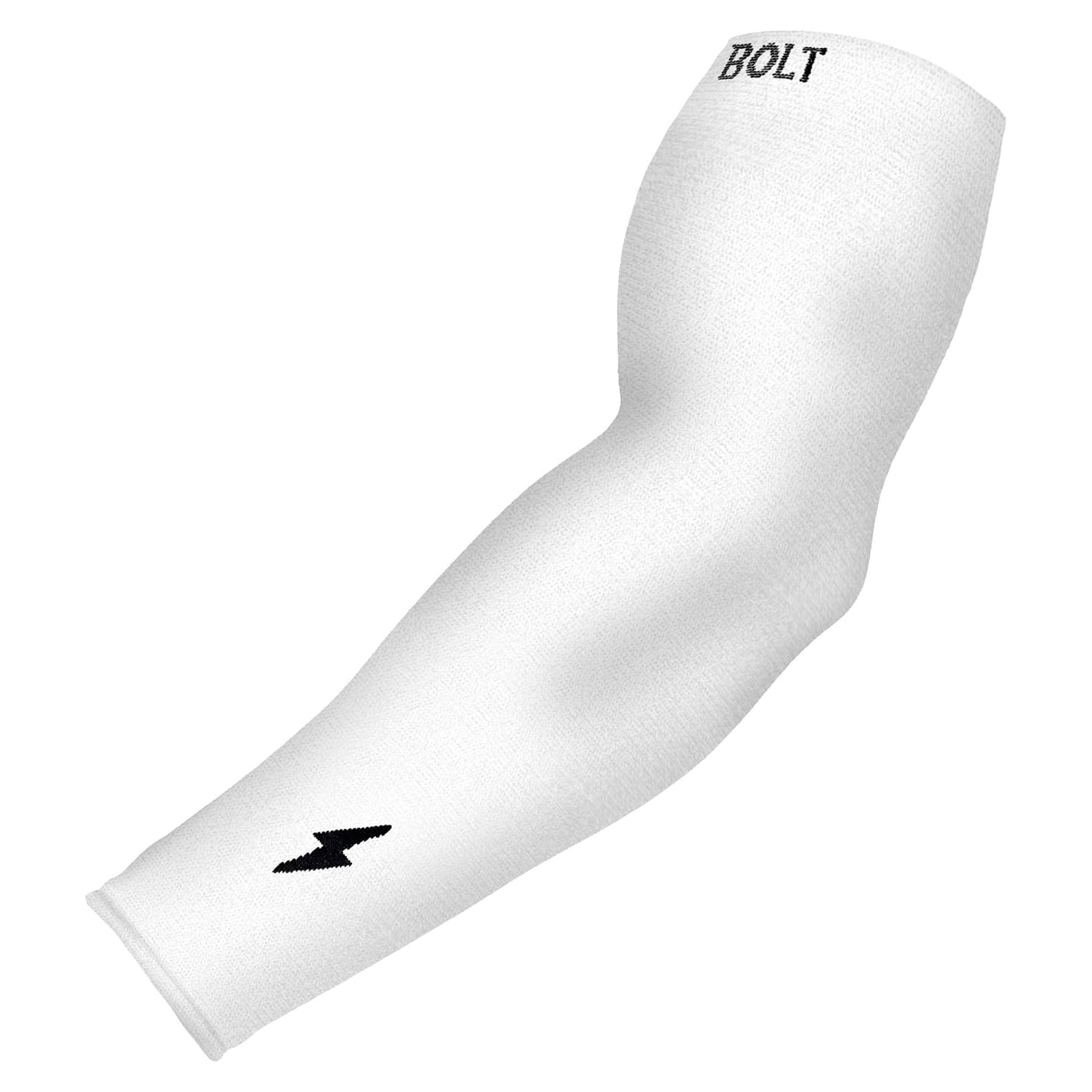 Manga de Compresión Graduada Bruce Bolt - Grande/Extra Grande - Blanco