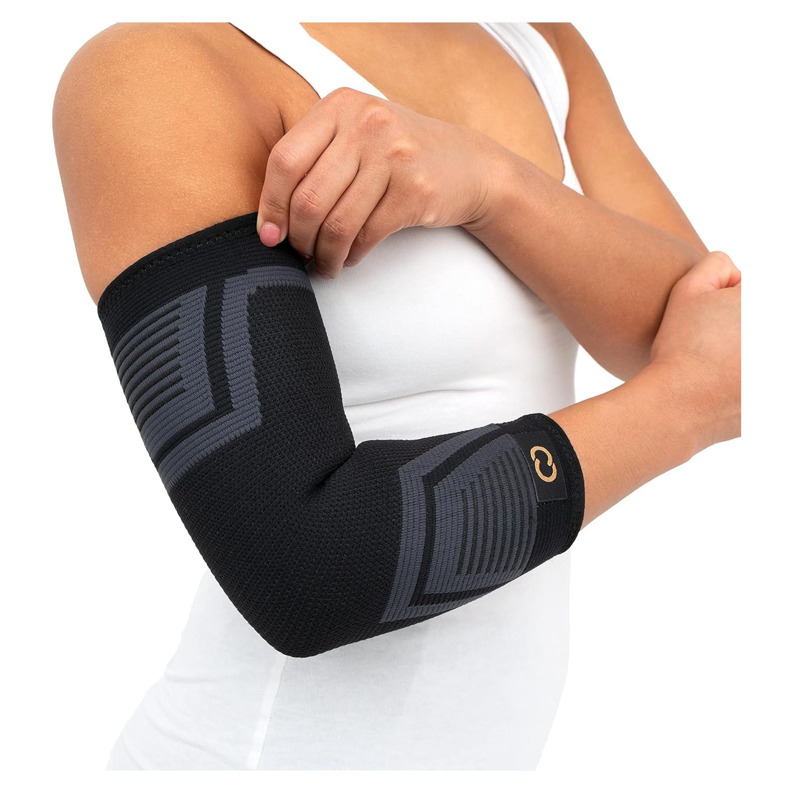 Manga de Codo PowerKnit de Compresión de Cobre S/M