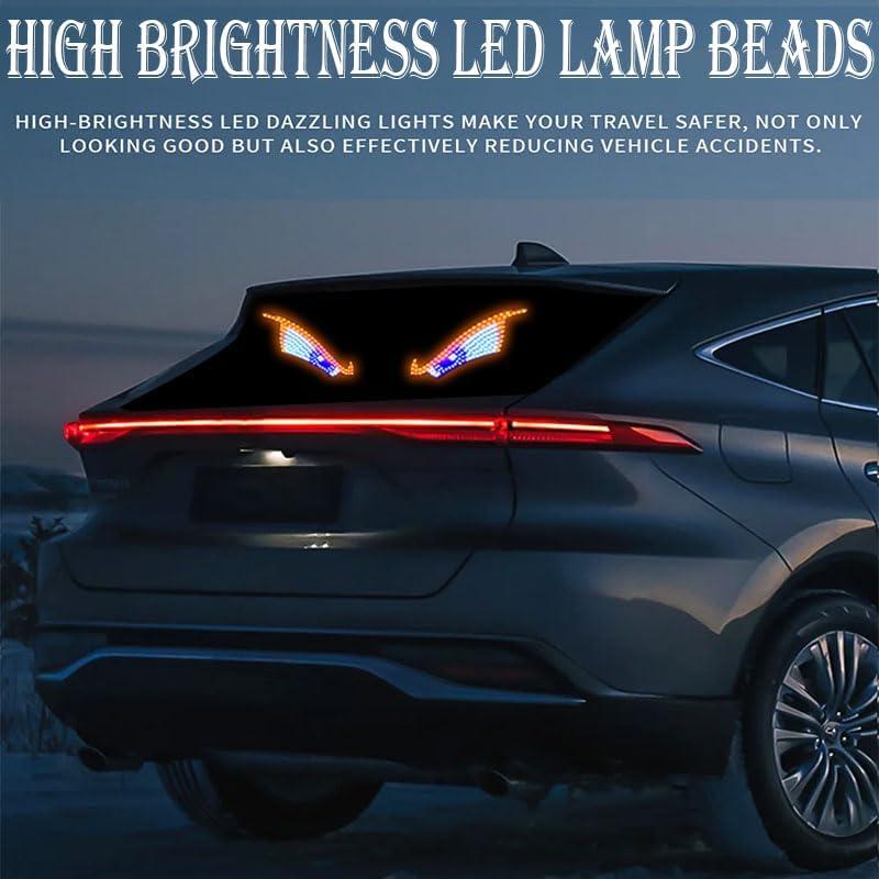 Luces LED Ojo Demonio Lcxecnw para Auto USB 5V 11 Modos