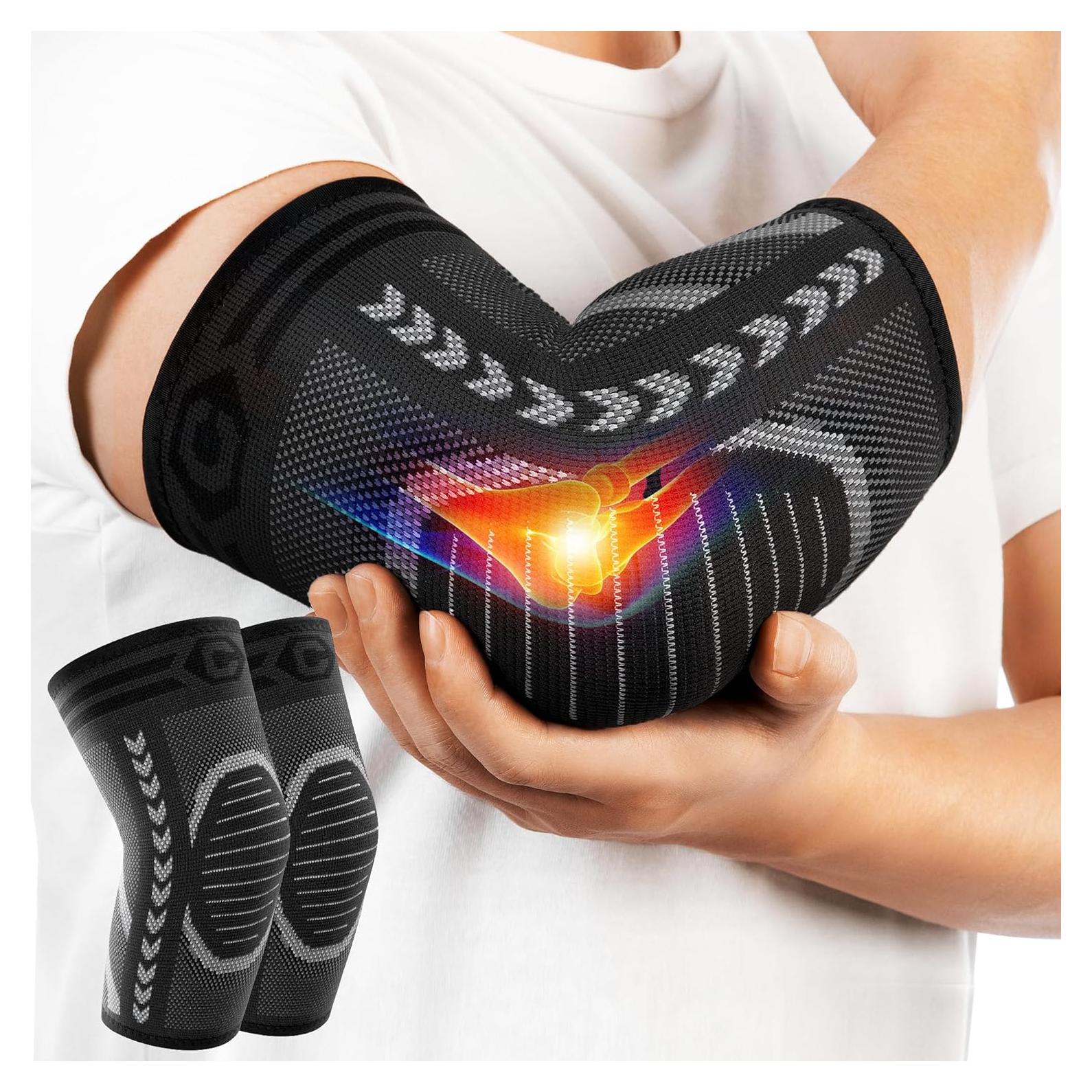 Faja para Codo CAMBIVO Mediana Gris - Soporte y Compresión