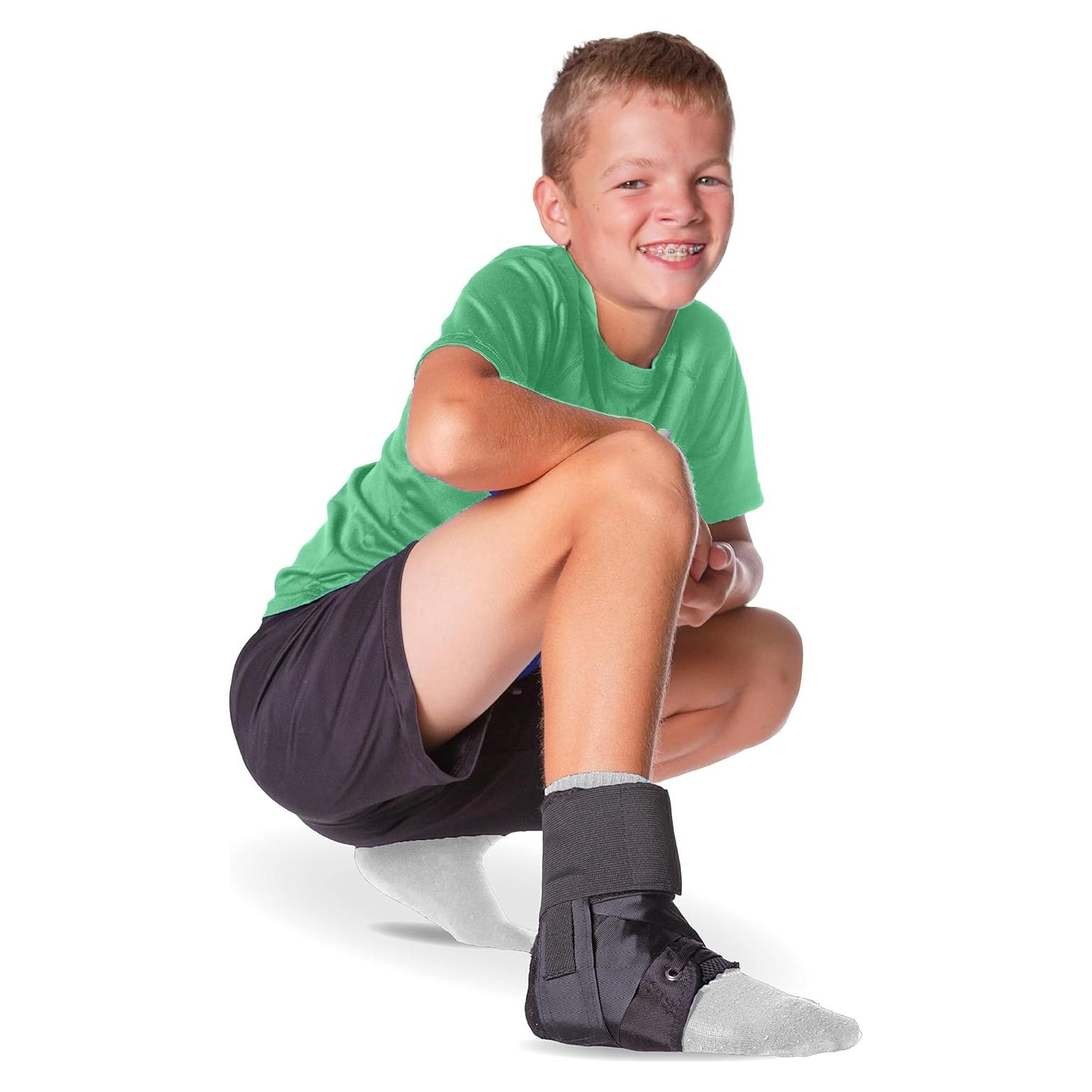 Faja de Tobillo BraceAbility para Niños - Soporte Figura 8 XS