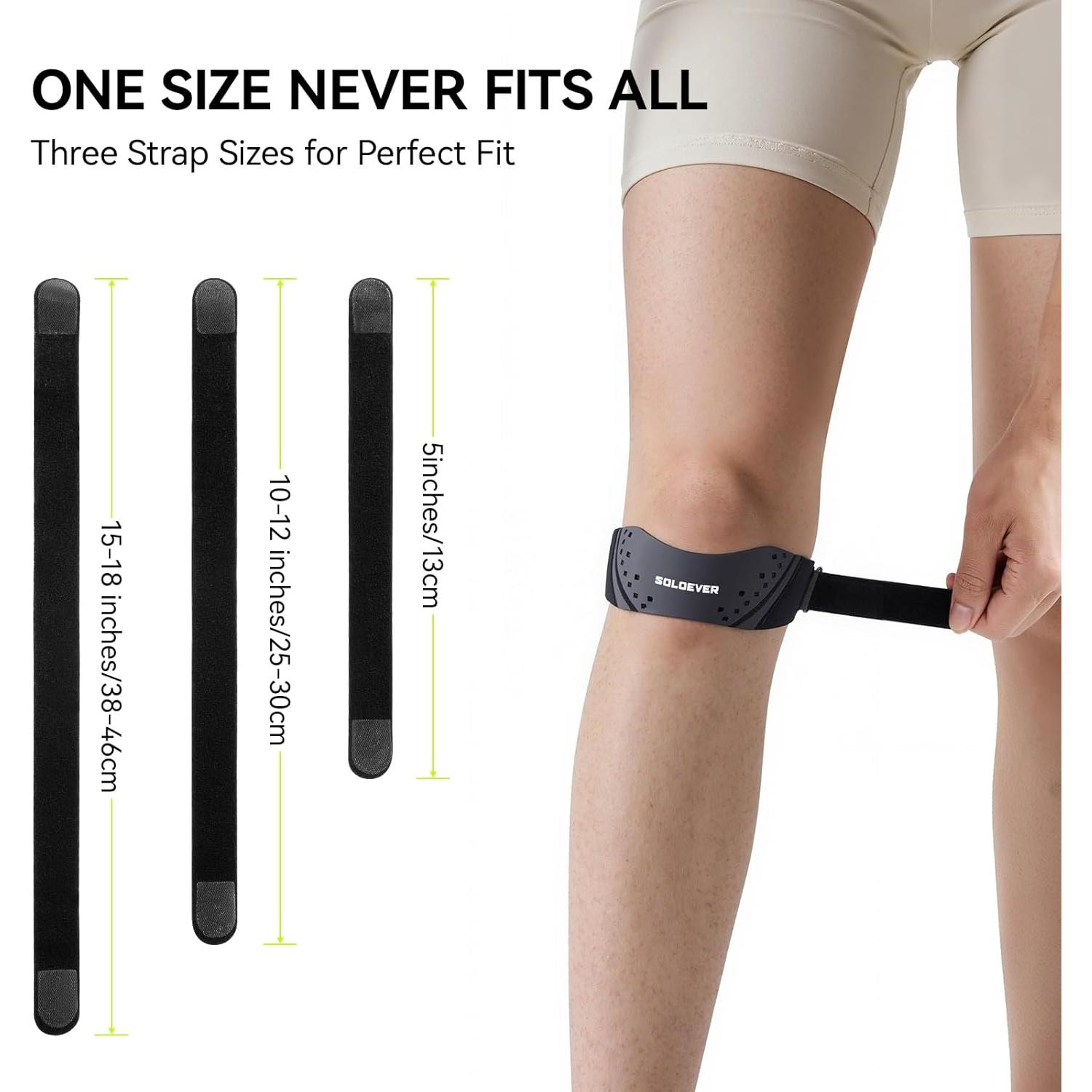 Correa de Soporte para Tendón Patelar Soloever - Alivio Dolor Rodilla