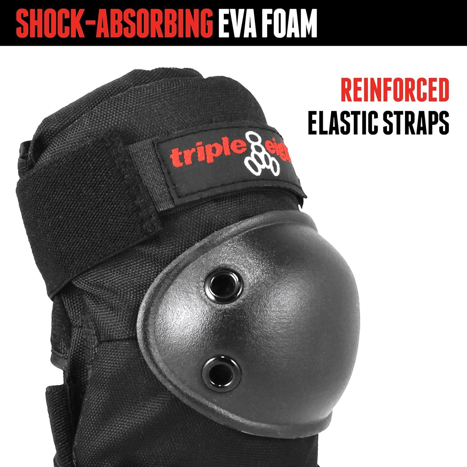 Almohadillas de Codo Triple Eight para Patinaje - Talla Única