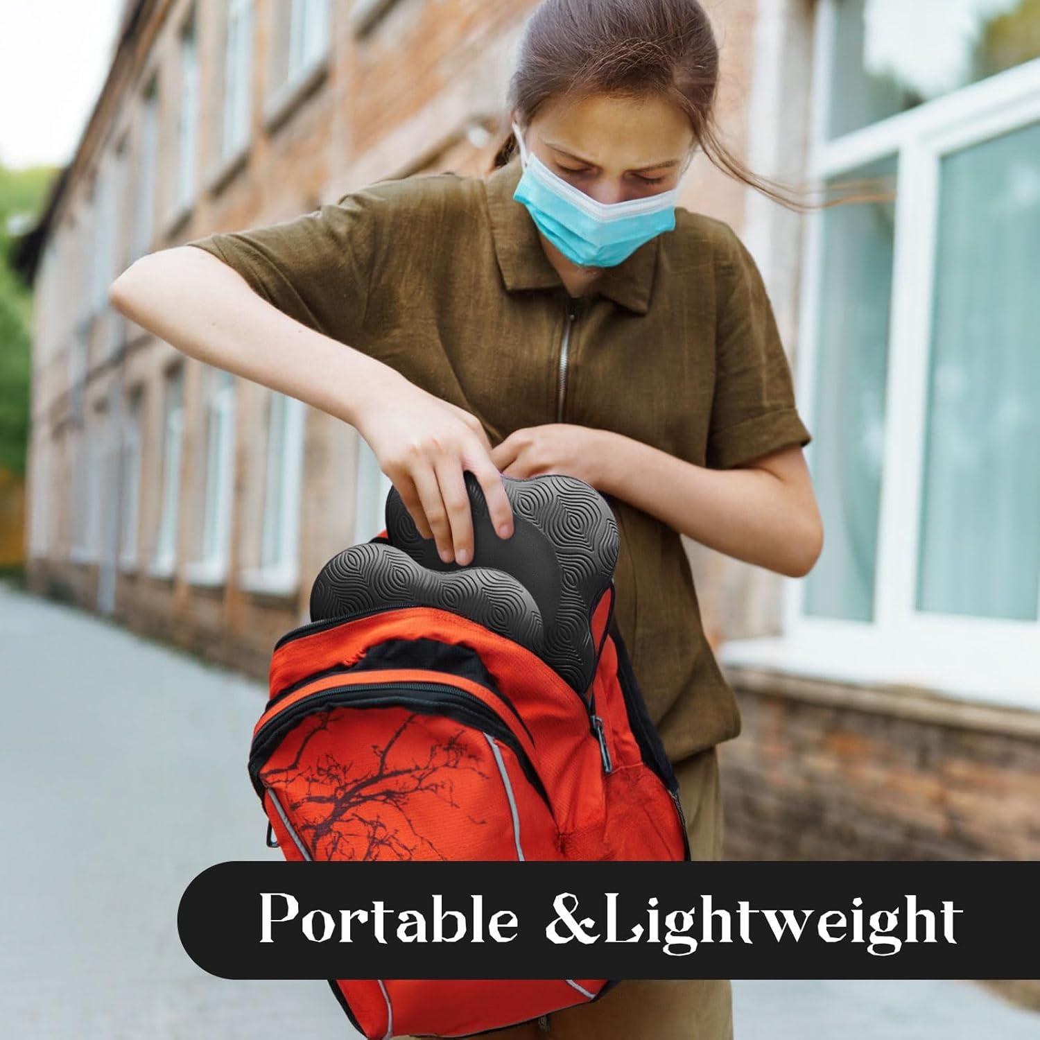 Cojines de Yoga MBKHFLL - 2 Paquetes Espuma Antideslizante