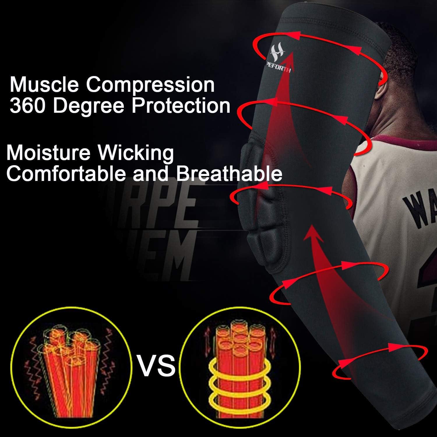 Mangas de Compresión para Codos HOPEFORTH 2 Piezas UV 98%
