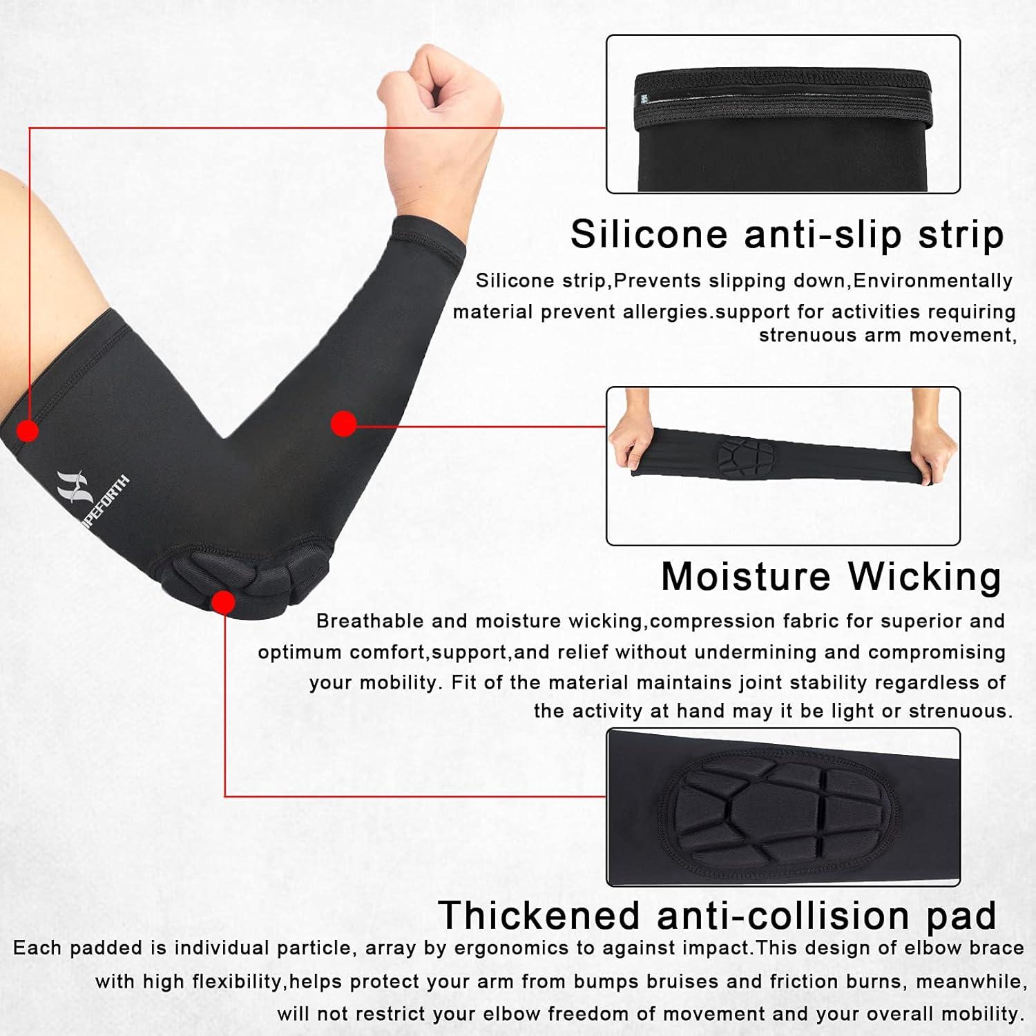 Mangas de Compresión para Codos HOPEFORTH 2 Piezas UV 98%