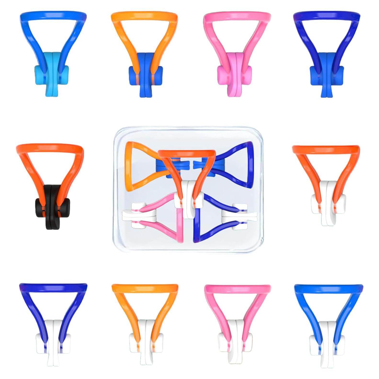 Clip de Nariz KYLELOVE para Natación y Buceo - 10 Paquetes