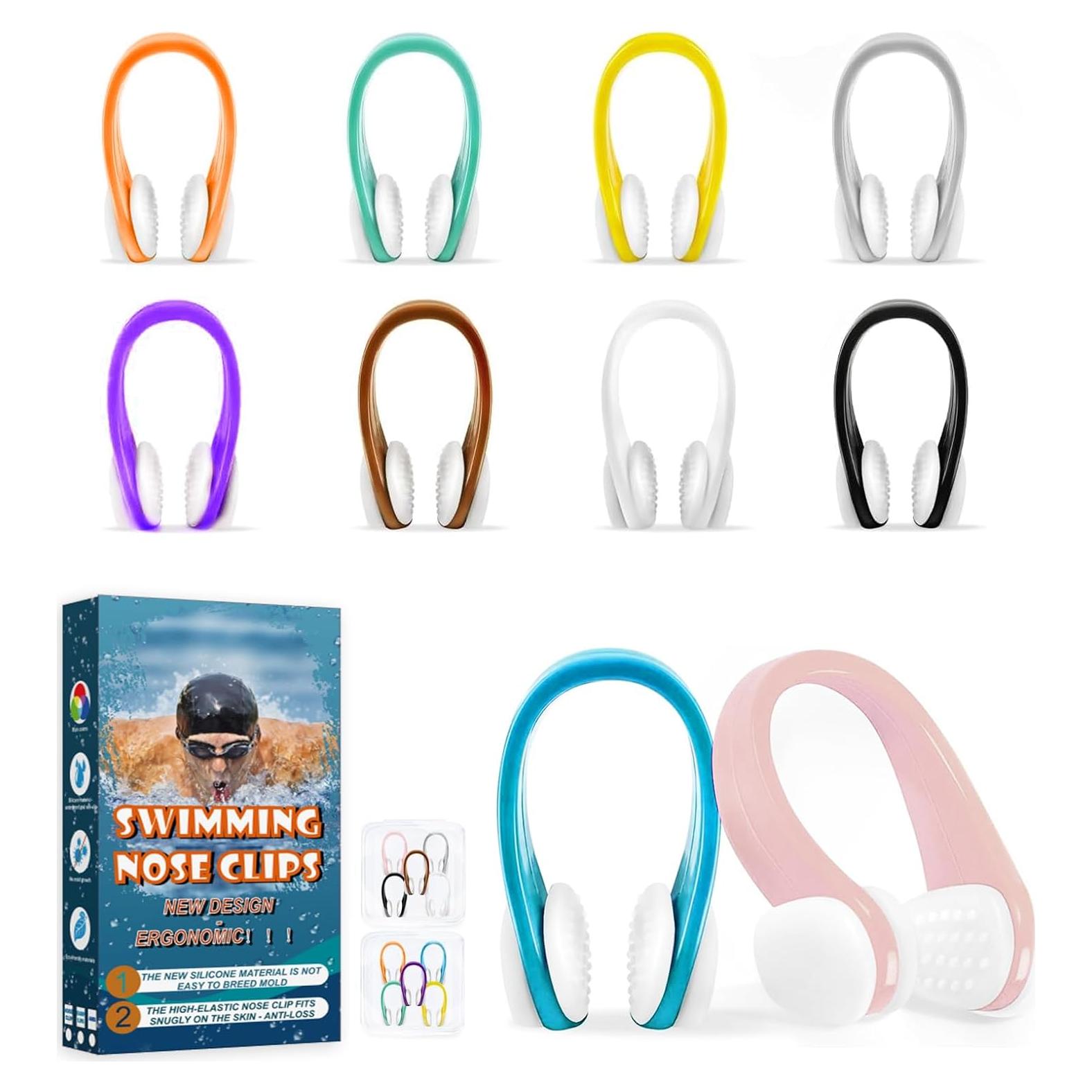 Clip de Nariz para Nadar Cuworlis SP-YC Multicolor 10 Piezas