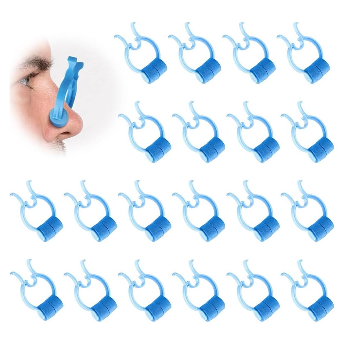 20 Clips Parar Sangrado Nasal YXCCSE - Espuma Ergonómica