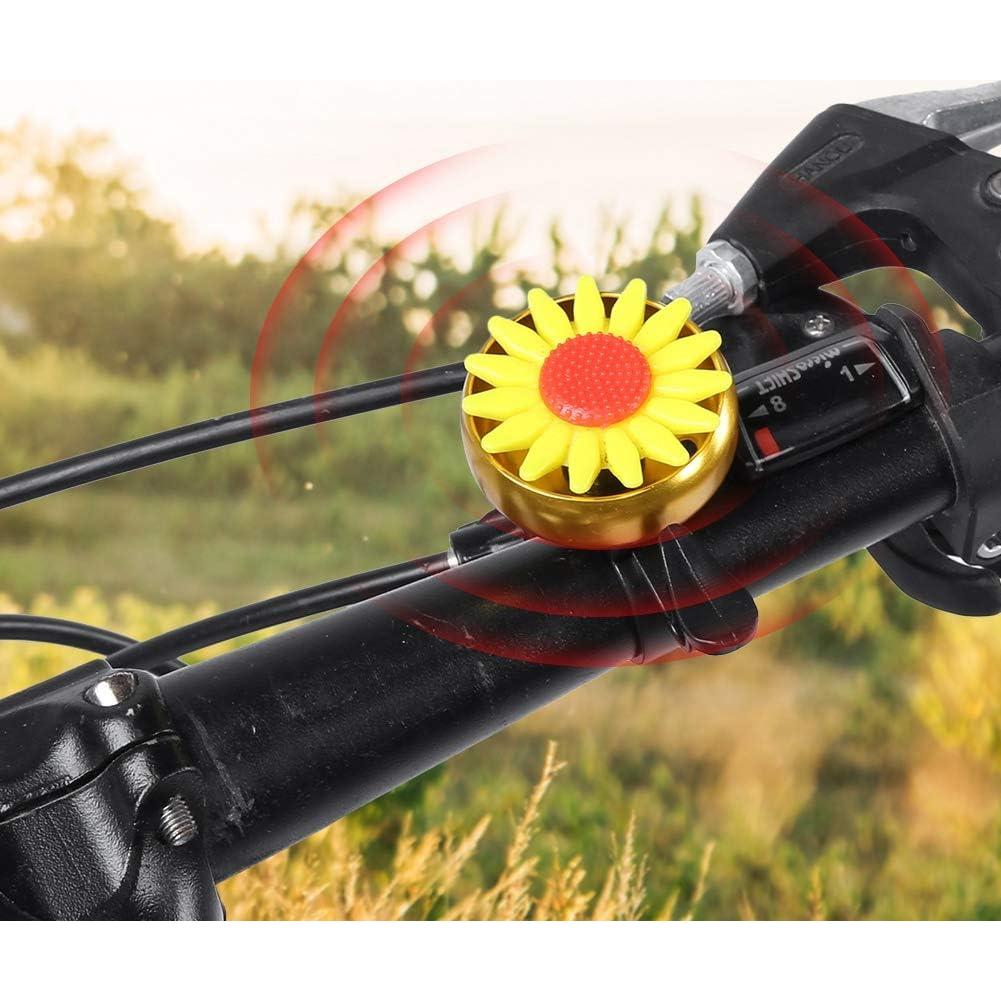 Campana de Bicicleta VGEBY1 Amarilla, Sonido Claro, 22mm