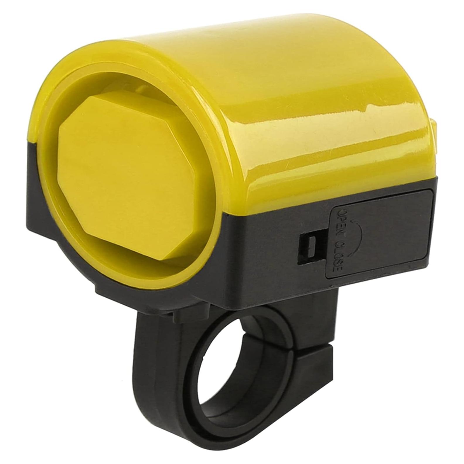 Timbre de Bicicleta Eléctrico X AUTOHAUX Amarillo 20-25mm