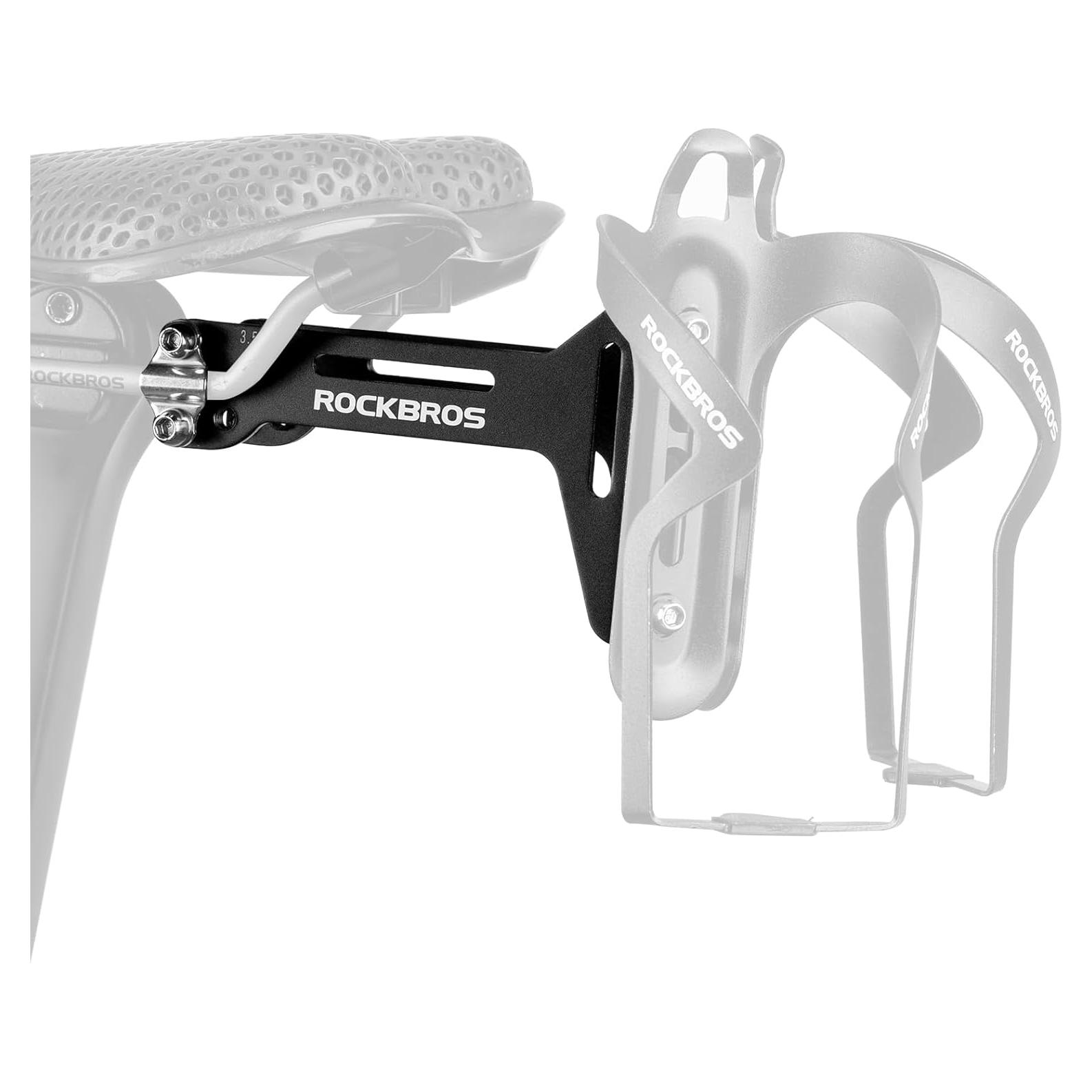 Soporte para Botellas de Agua ROCKBROS Ajustable Aluminio 150g