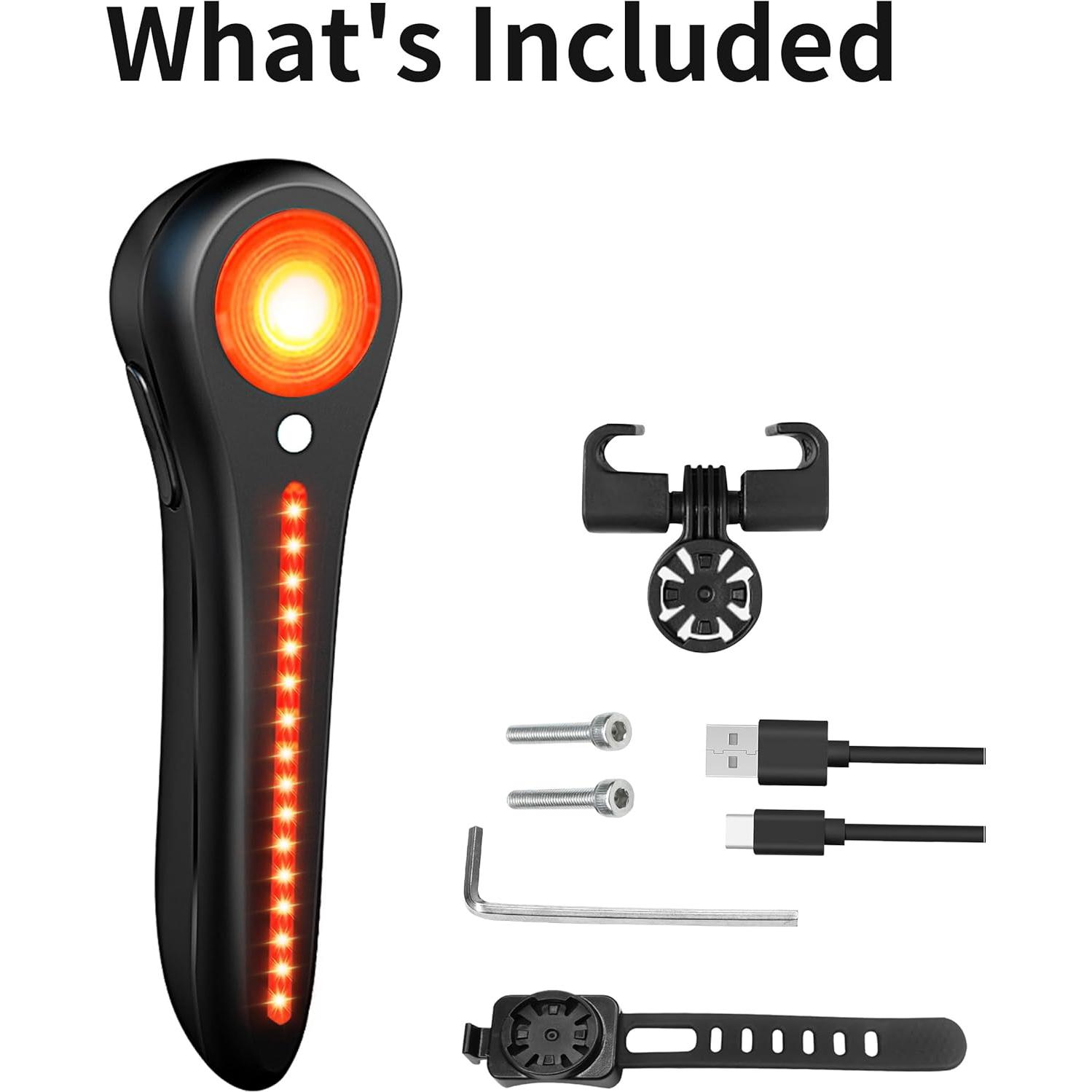 Luz Trasera de Bicicleta DARKBEAM T24 Recargable USB-C IP64