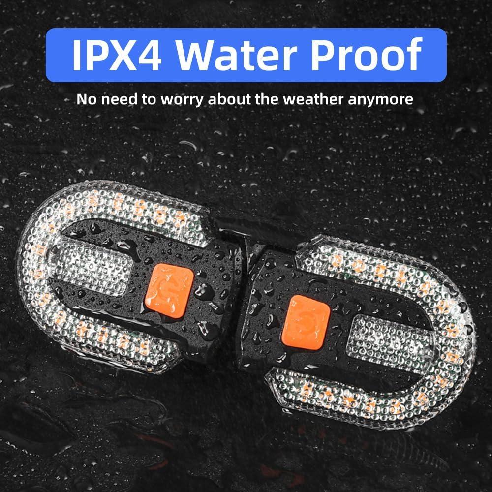 Luz Trasera LED HITASTAR Tipo 6 Recargable USB Impermeable