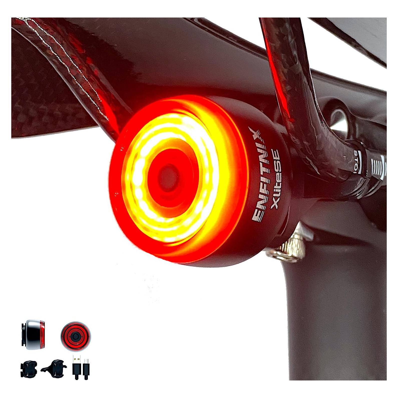 Luz Trasera Inteligente ENFITNIX XLITE SE Recargable USB-C