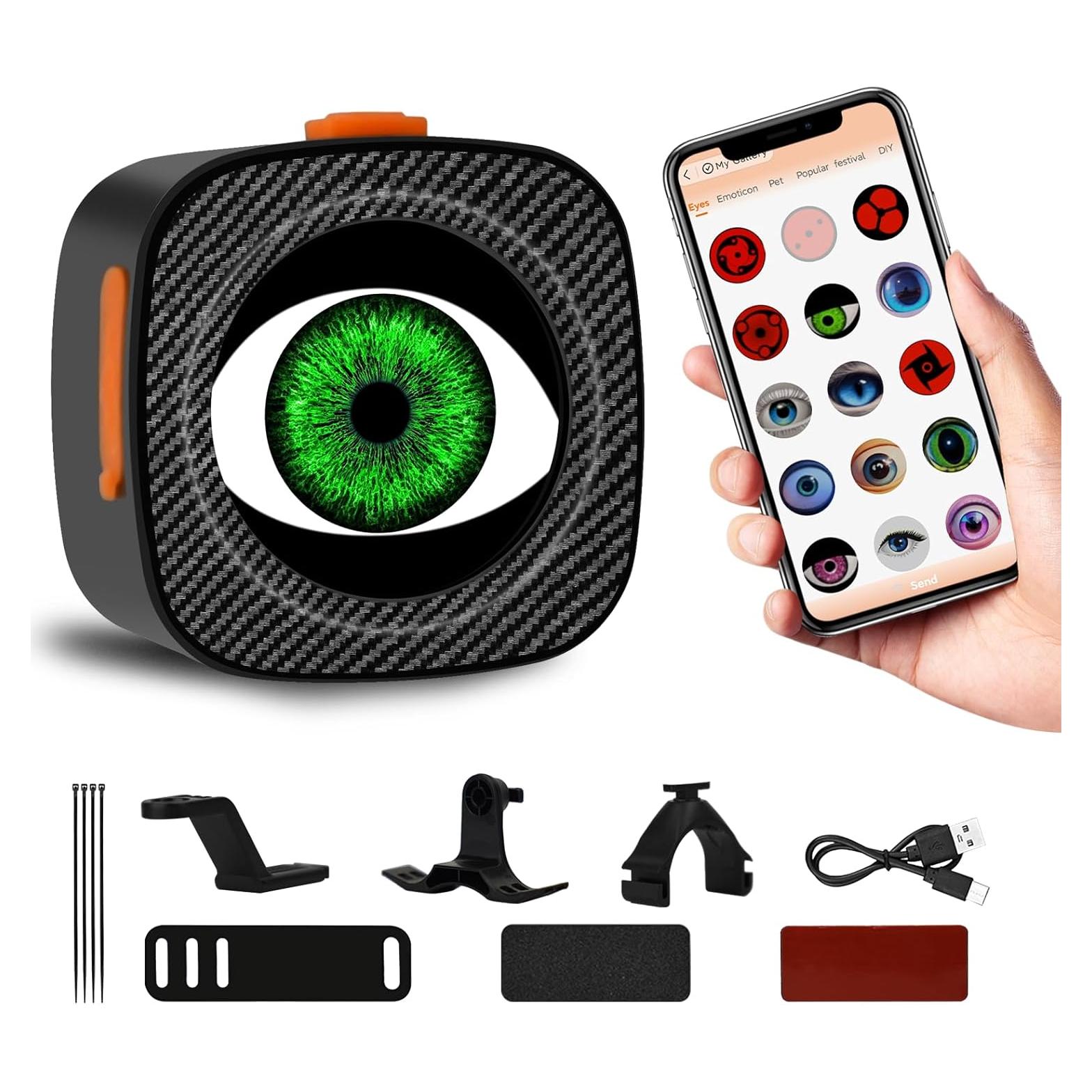 Luz Trasera LED UPWINGSPIRAL Demon Eyes Impermeable USB-C