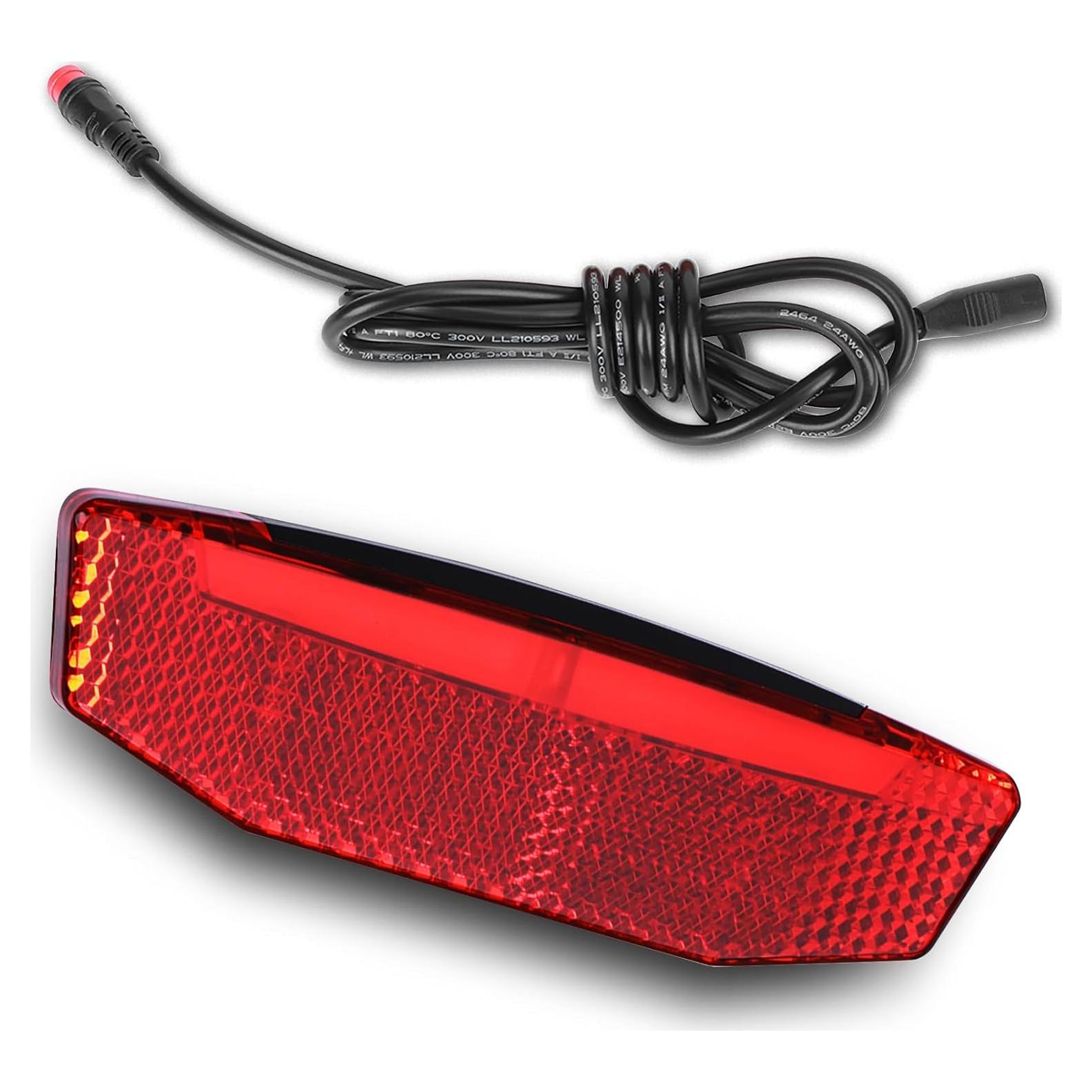 Luz Trasera LED Frdhee para Bicicleta Eléctrica Impermeable