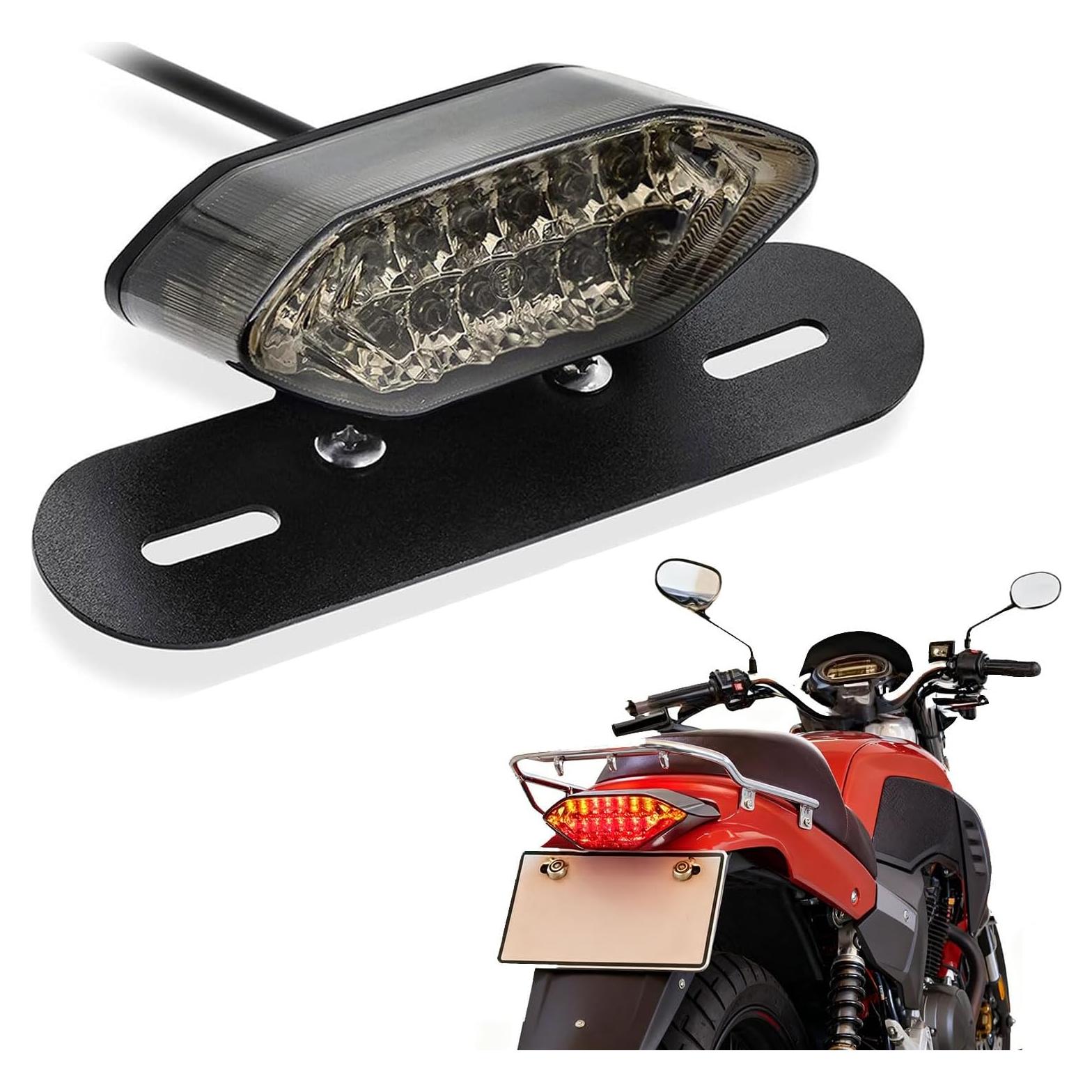 Luz Trasera LED Anki HappiGo 12V 16 LEDs para Motocicleta