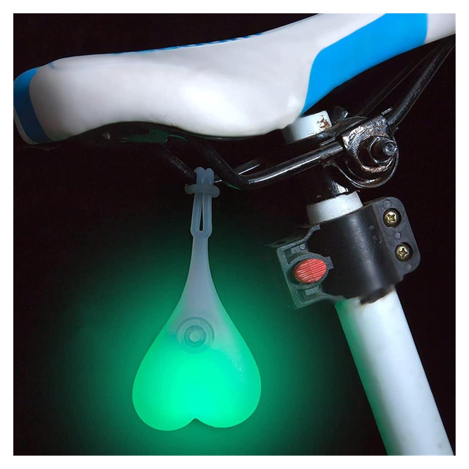 Luz Trasera LED para Bicicleta YUERWOVER E-TGN-1 Verde Impermeable