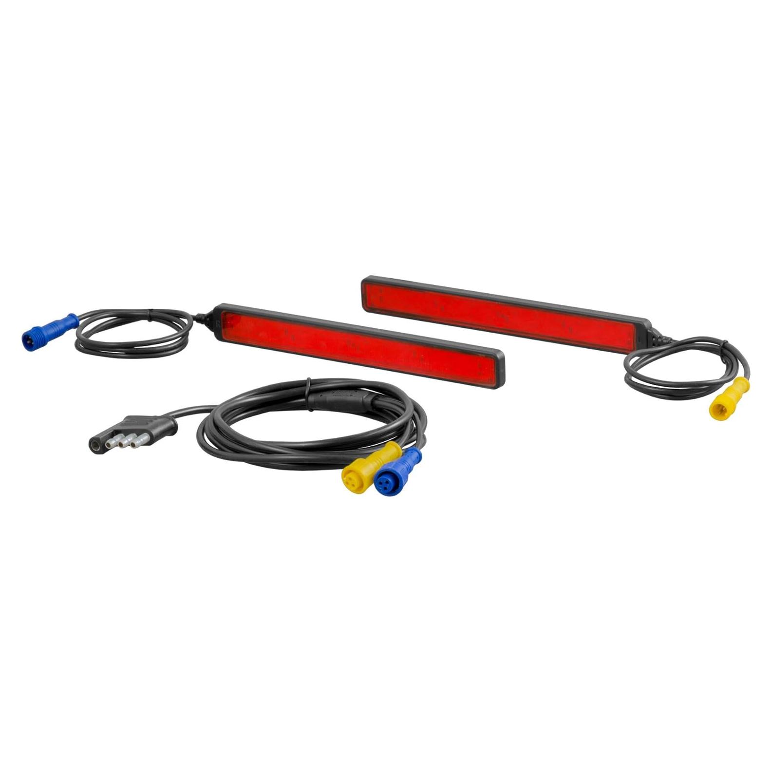 Luces LED Auxiliares CURT 53201 para Automóviles - Paquete de 2