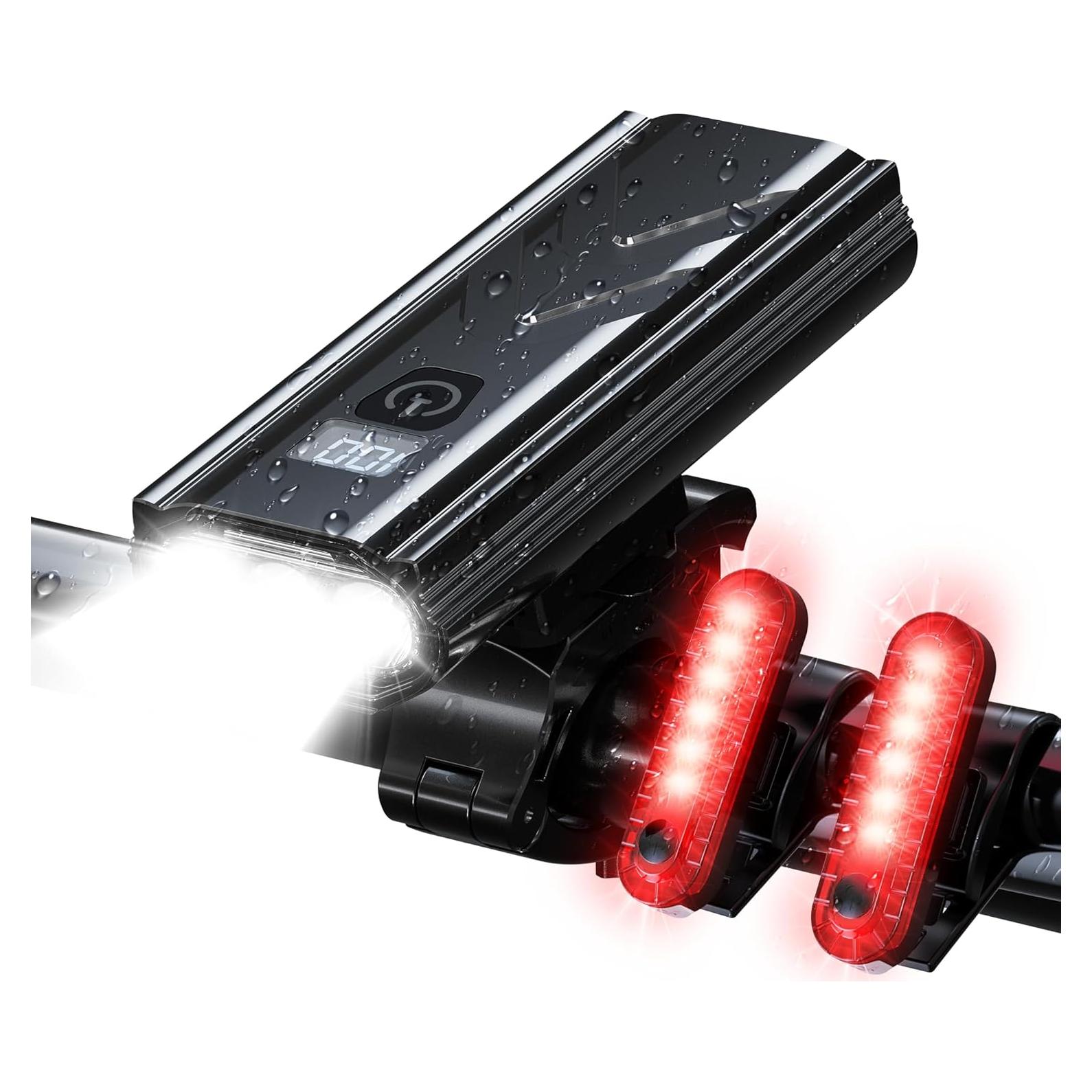 Luces de Bicicleta Recargables OLDBER QB211 1010 Lúmenes