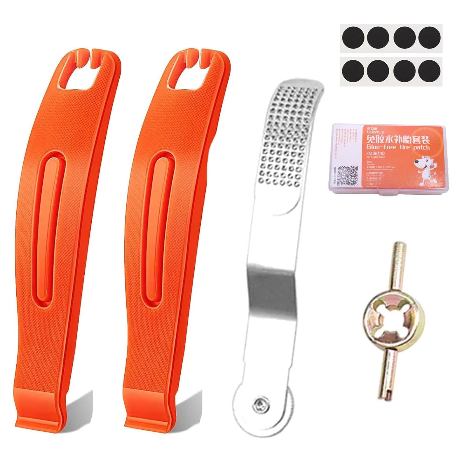 Kit de Reparación de Neumáticos de Bicicleta Alps2Ocean 12PCS