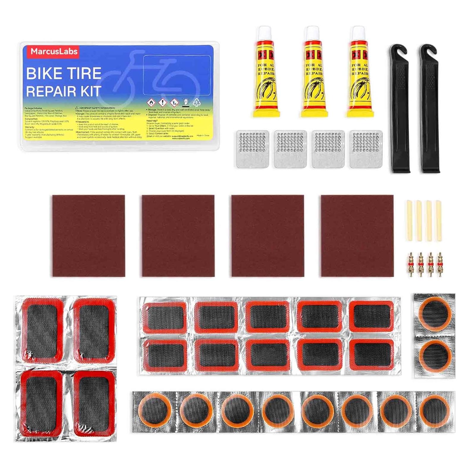 Kit de Reparación de Neumáticos de Bicicleta MarcusLabs