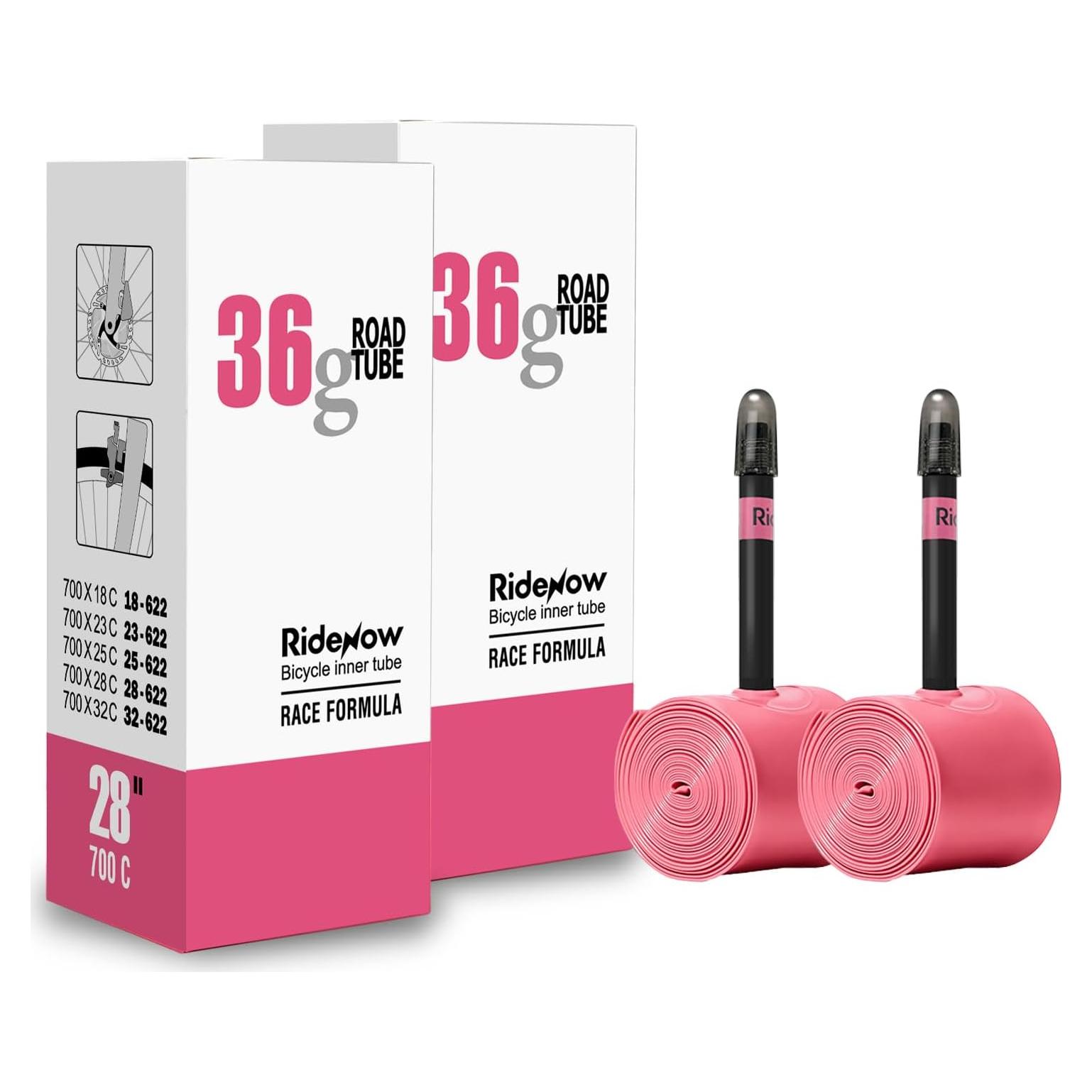 Paquete 2 Tubos Internos QITUEX TPU 700x18-32C Presta 45mm