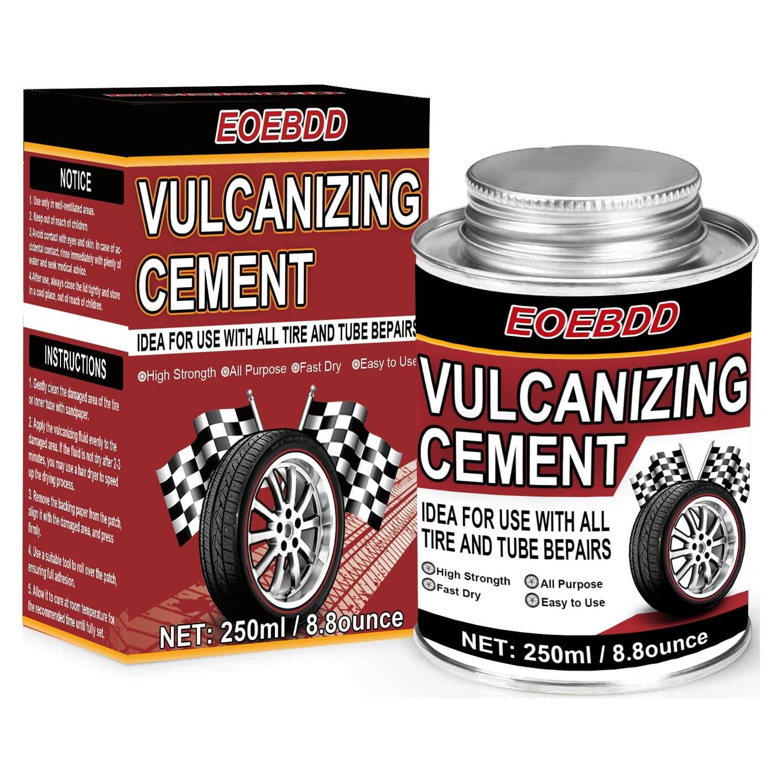 Cemento Vulcanizante Químico EOEBDD 250ml para Neumáticos