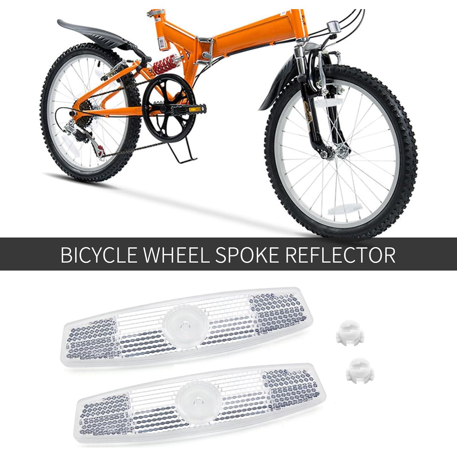 Reflectores de Rueda de Bicicleta MFC PRO Ámbar 2 Pcs