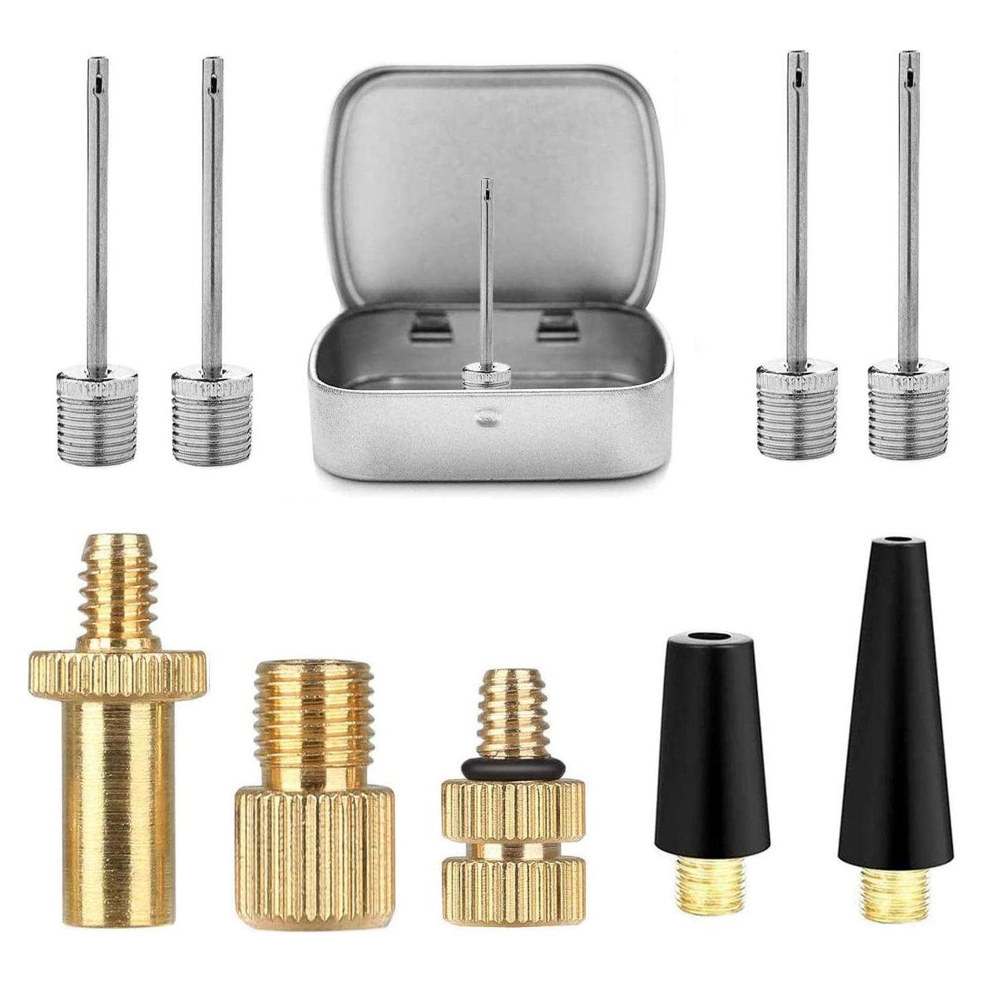 Juego de Adaptadores de Válvula de Bicicleta HDNNC 10 Piezas