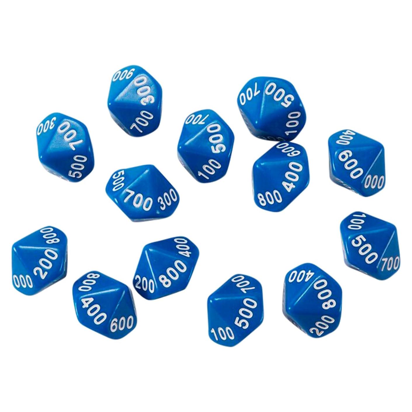 Dados de Valor Posicional Learning Advantage 10 Caras Set de 12