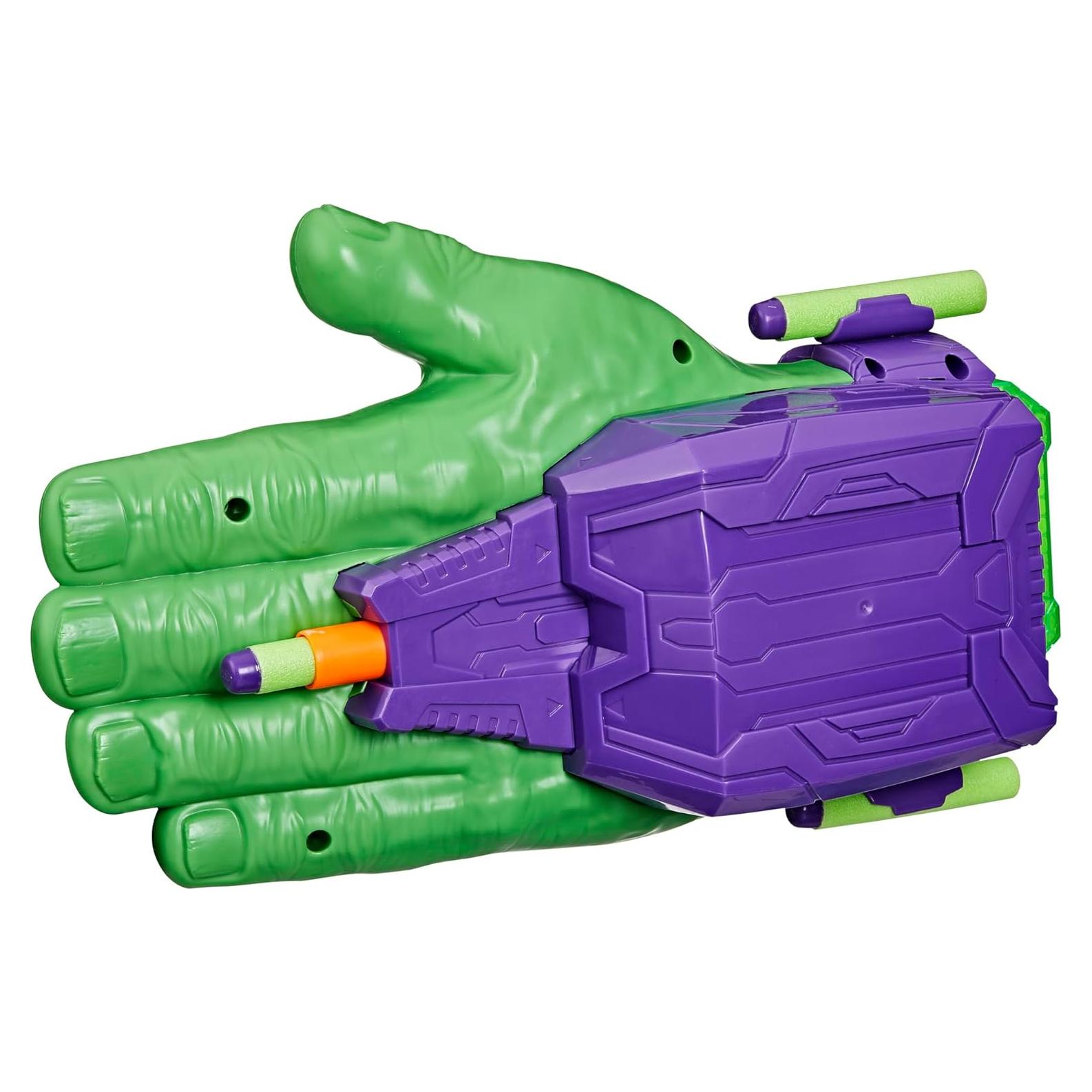 Blaster Hulk Thunderclap NERF Hasbro con 3 Dardos