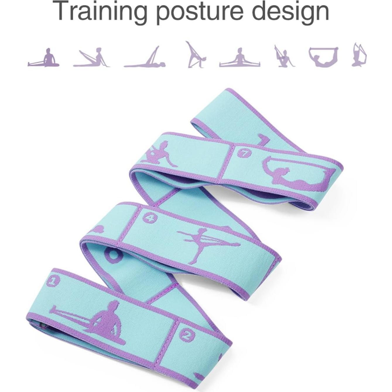 Correa de Estiramiento Ajustable Xensamy para Niños - Banda de Resistencia 8 Laços