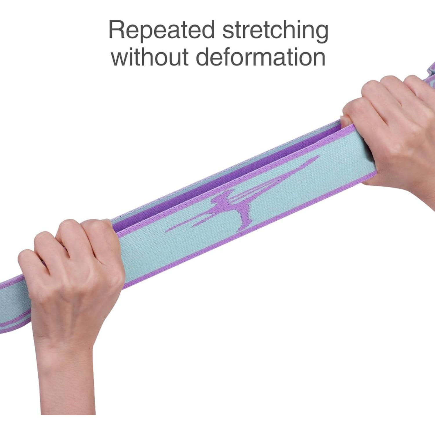 Correa de Estiramiento Ajustable Xensamy para Niños - Banda de Resistencia 8 Laços