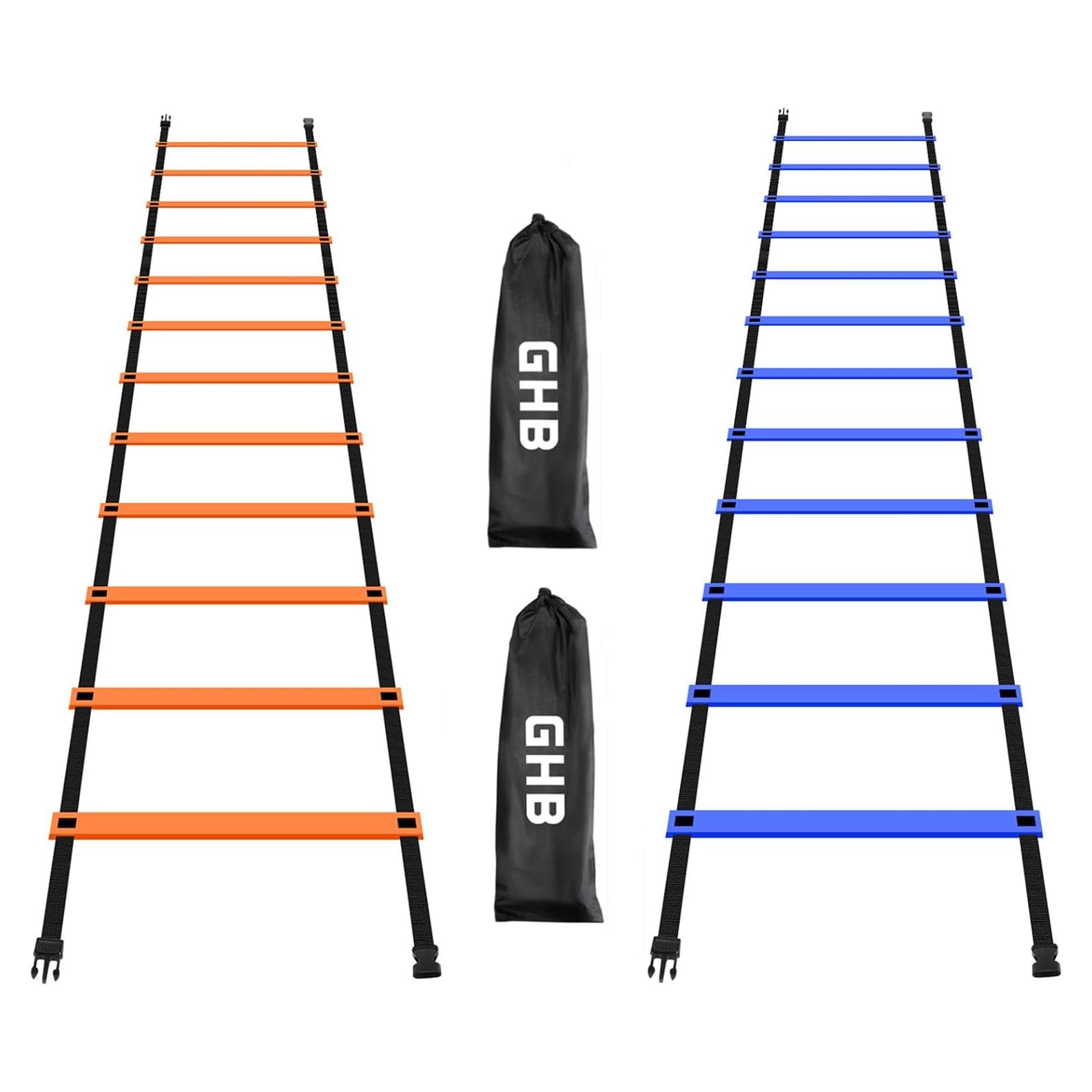 Escalera de Agilidad GHB Pro 2 Paquete 12 Peldaños 6.1m