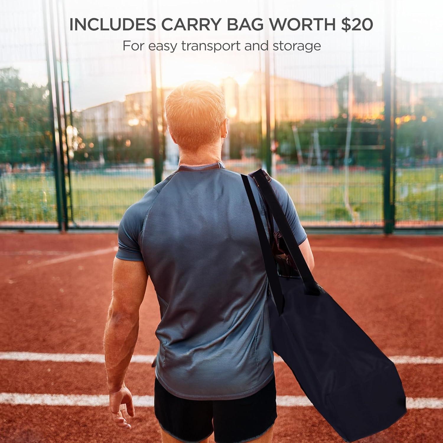 Red de Respaldo ZivPlay 6.1x3.05m para Lacrosse y Fútbol