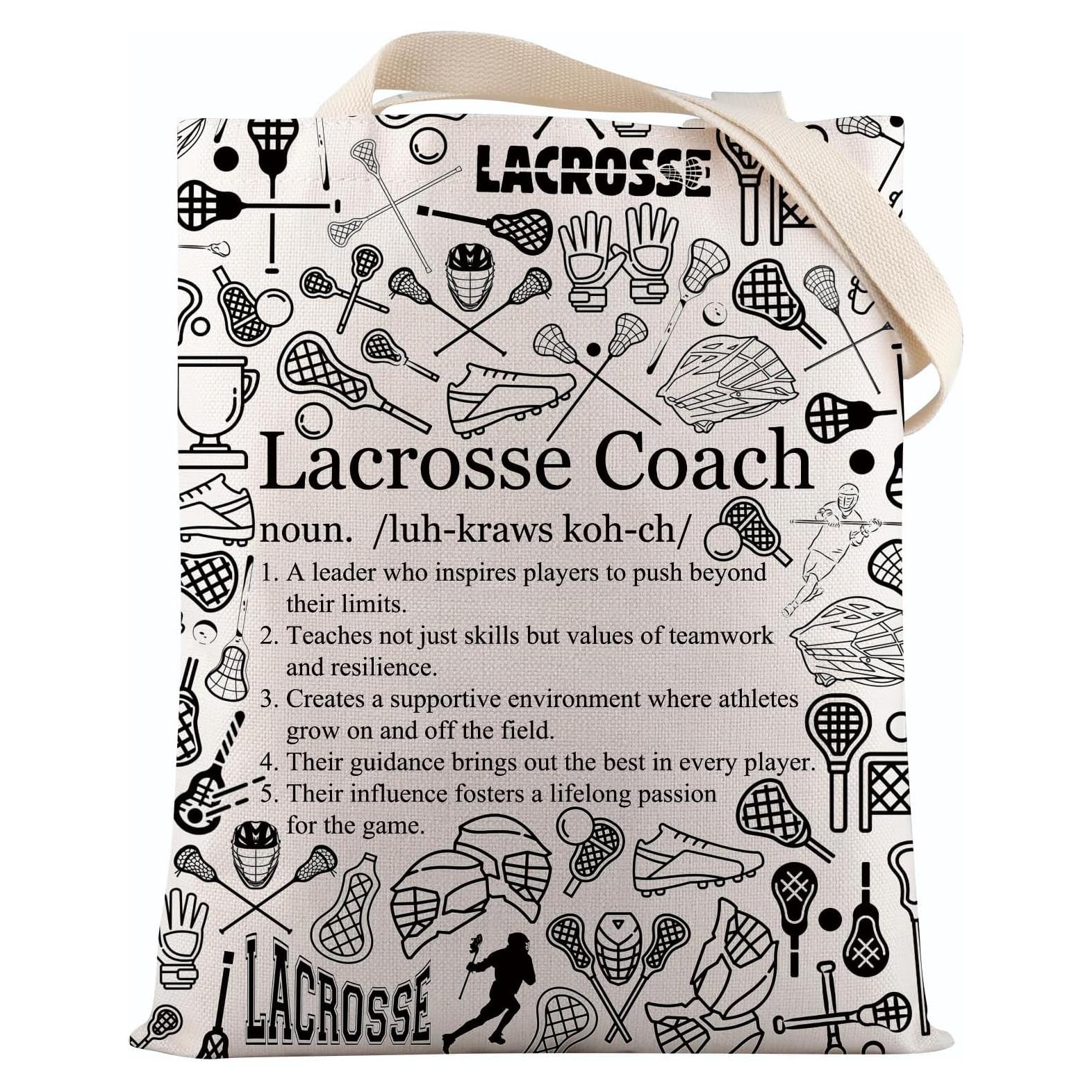 Bolsa Tote Ecológica VAMSII para Entrenadores de Lacrosse