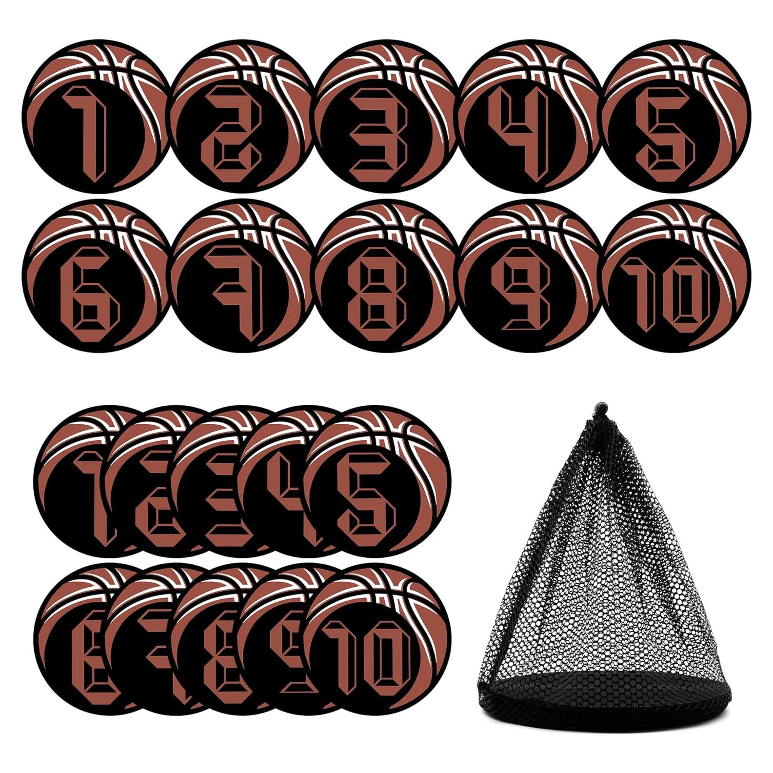 Marcadores de Punto MAYOKEN 9" para Fútbol y Baloncesto