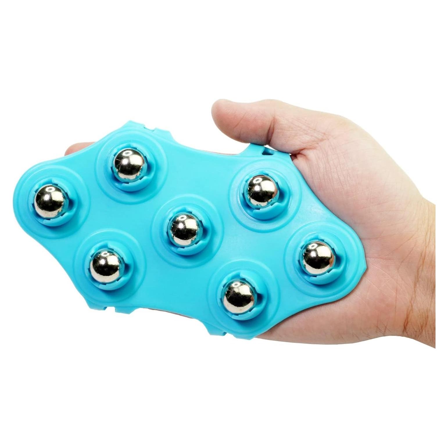 Rodillo de Masaje Manual CICIFAUS AM003 - Alivio Muscular Azul