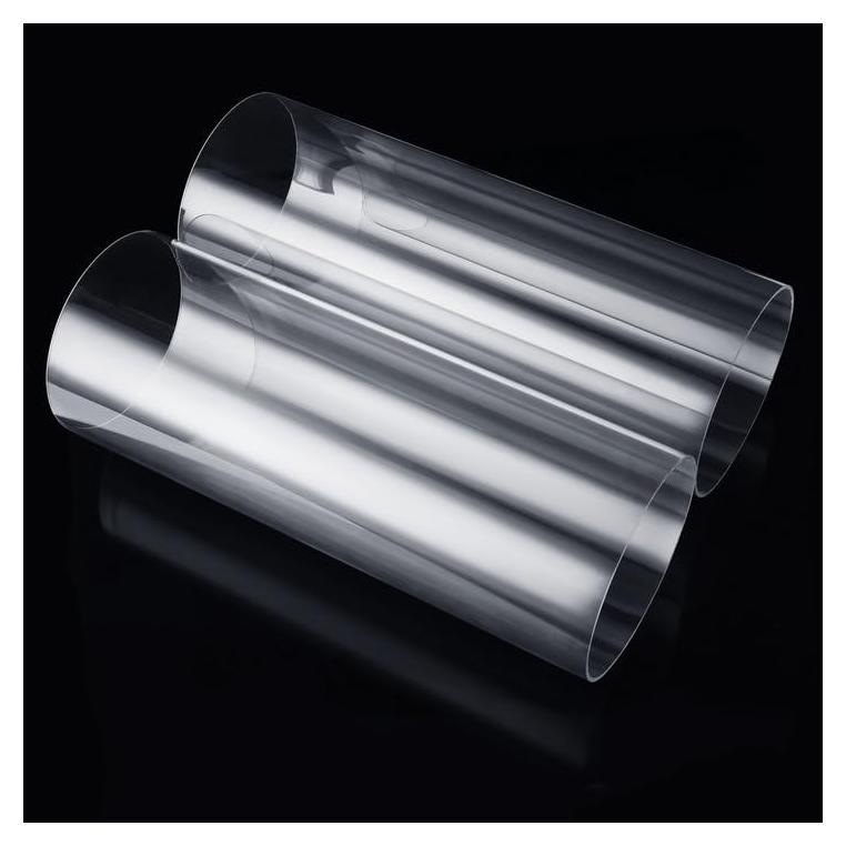 Tubo PETG Claro 2 Pcs 150 mm x 400 mm para Enfriamiento PC