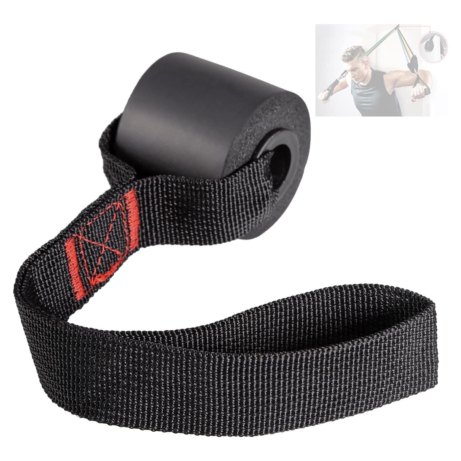 Anclaje de puerta EddHomes para bandas de resistencia - Negro